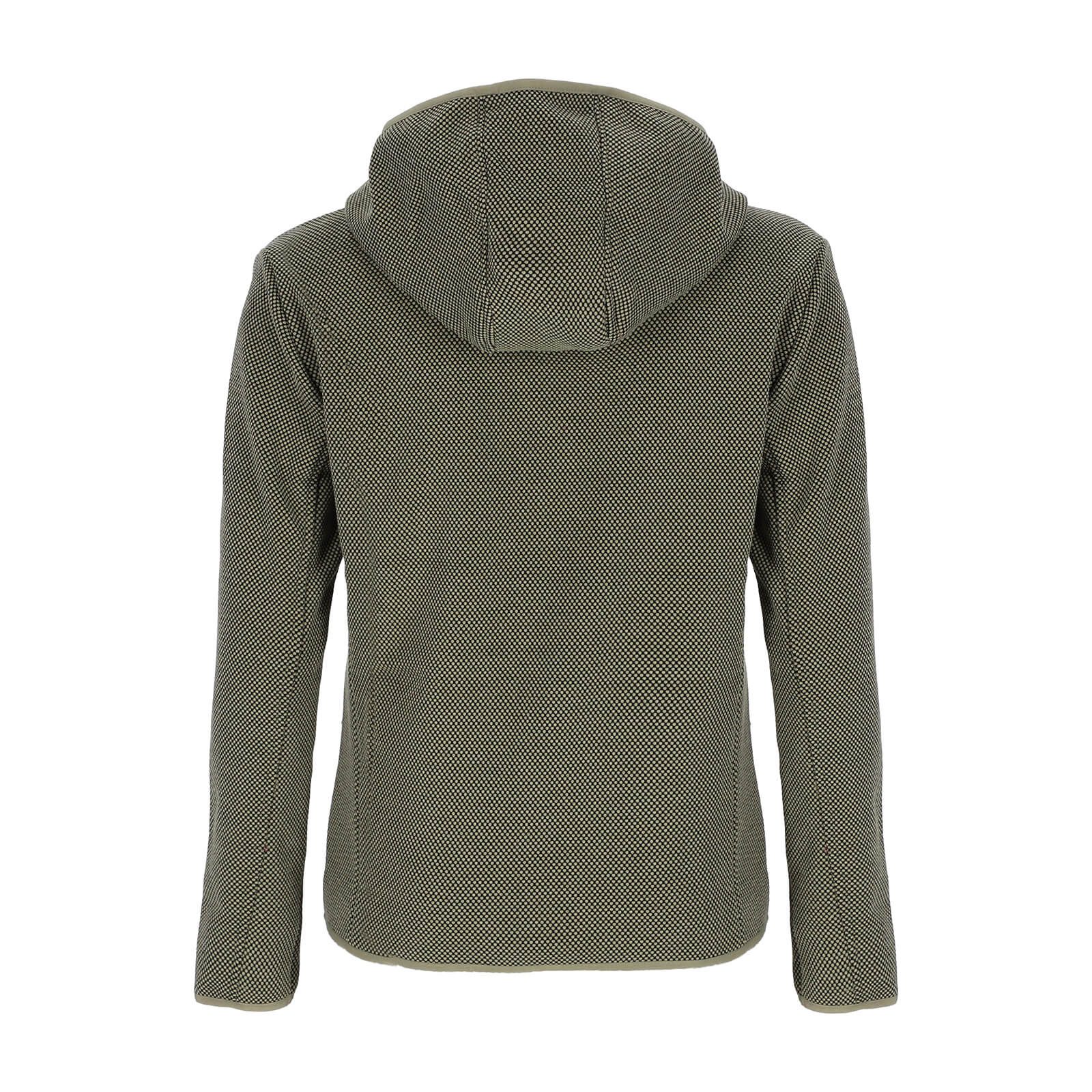 Baumfuchs Strickfleecejacke 50980 Damen Fleecejacke mit Kapuze und weichem Fleecefutter