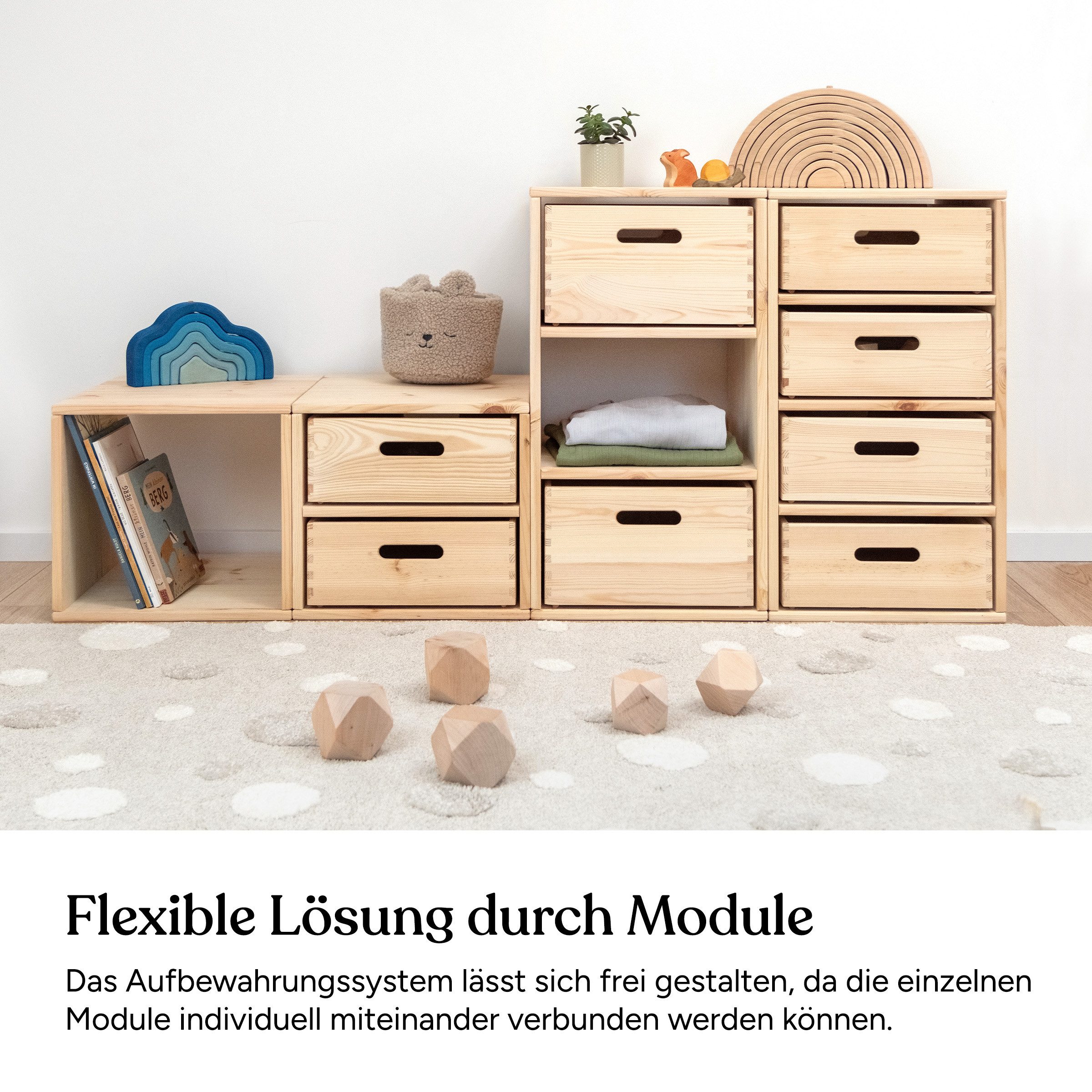 Ehrenkind Kinderregal Aufbewahrungssystem für das Kinderzimmer günstig online kaufen