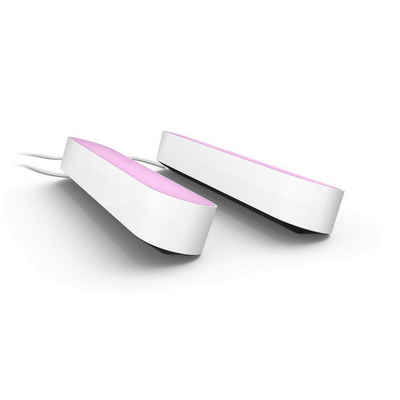 Philips Hue Smarte LED-Leuchte LED Tischlampe, LED fest integriert