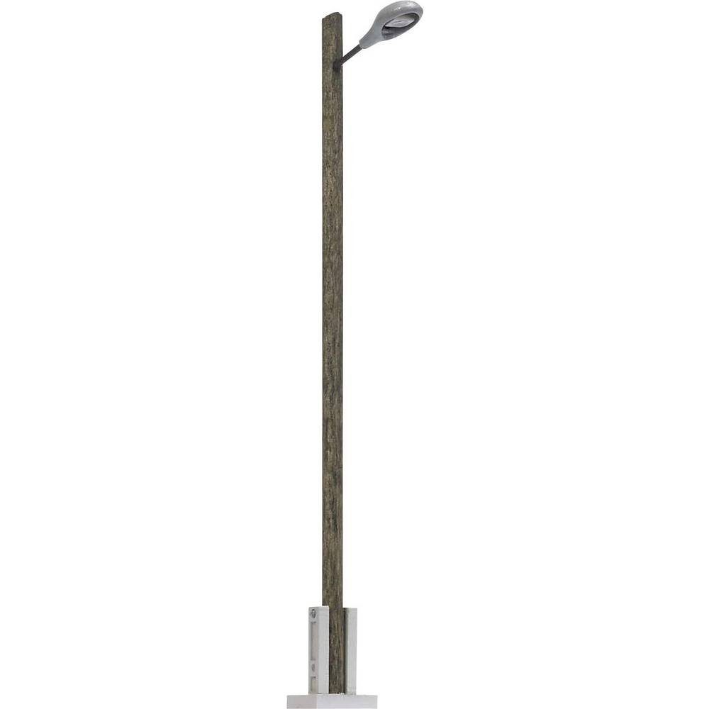 Modelleisenbahn-Signal H0 Lampe mit Holzmast