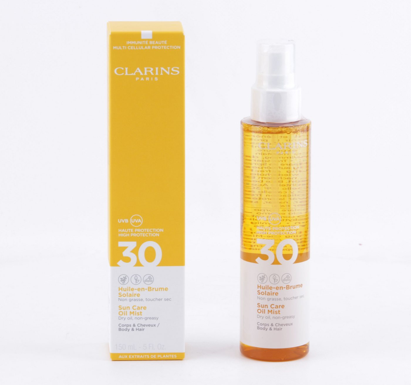 Clarins Sonnenschutzlotion Clarins - Sun Care Oil Mist - 150ml - Body & Hair - SPF30