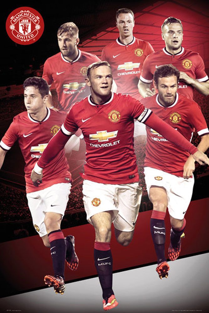 Poster Fußball - Poster - Manchester United - Players 14/15