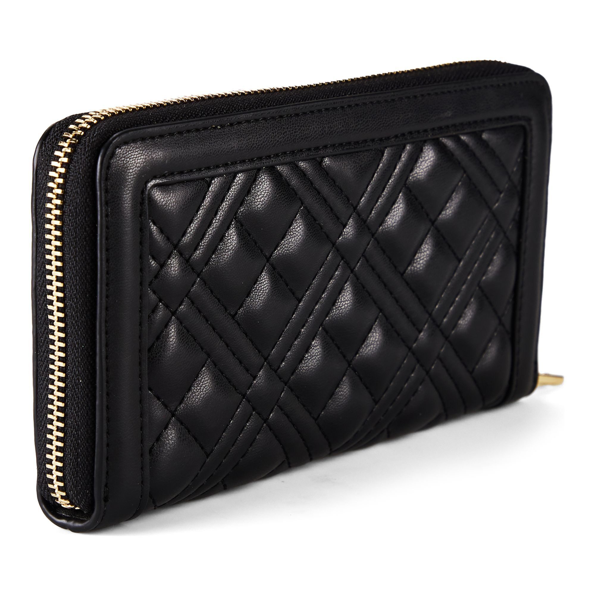 LOVE MOSCHINO Geldbörse Quilted, Polyurethan günstig online kaufen