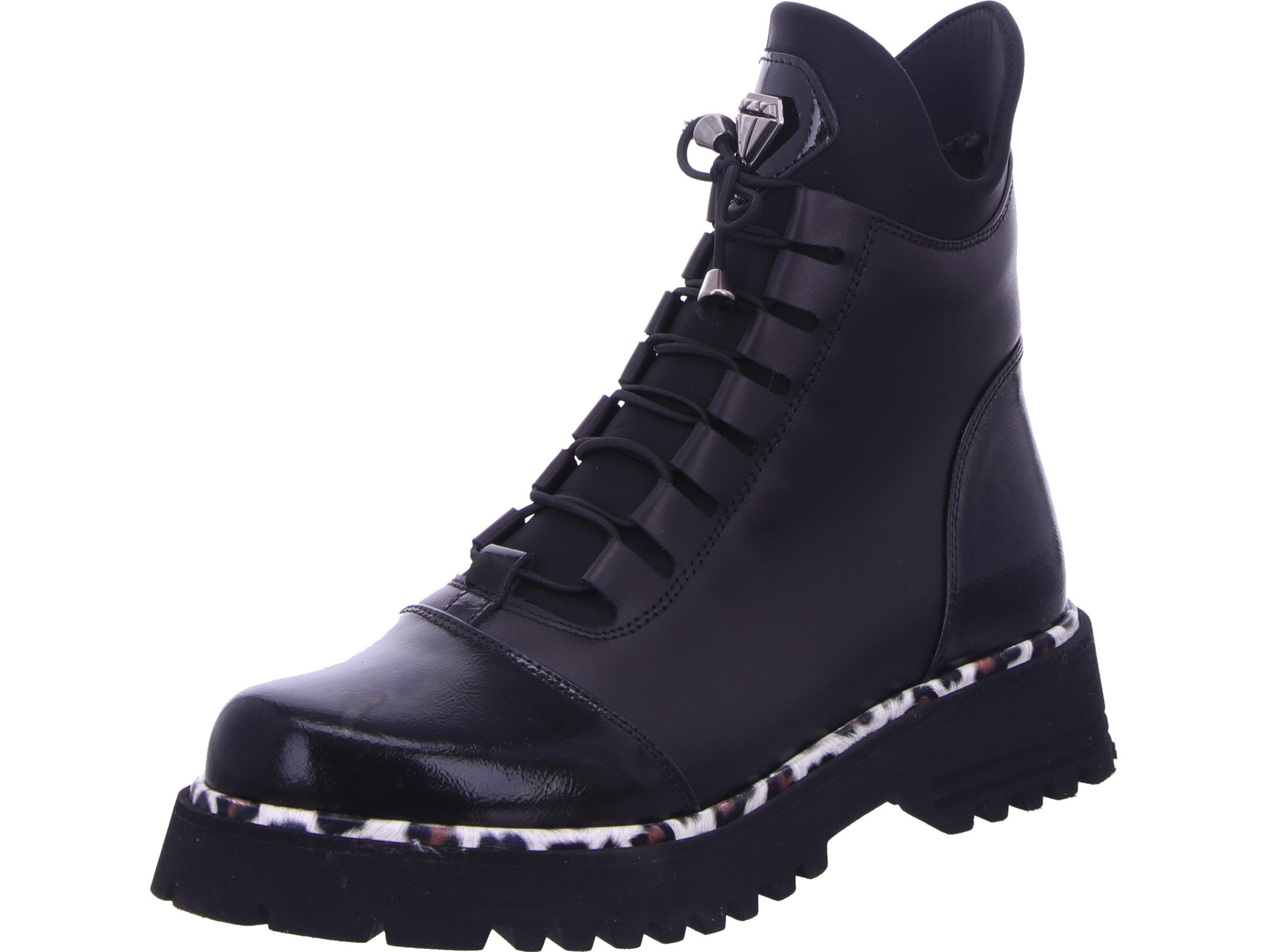 2GO FASHION Schnürboots echtes Leder