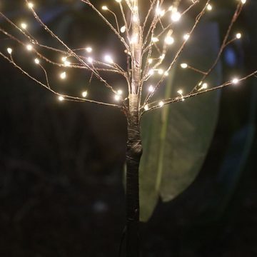 BURI LED Dekolicht LED Lichterbaum 100cm Leuchtbaum Dekobaum Gartendeko Weihnachtsdeko wa