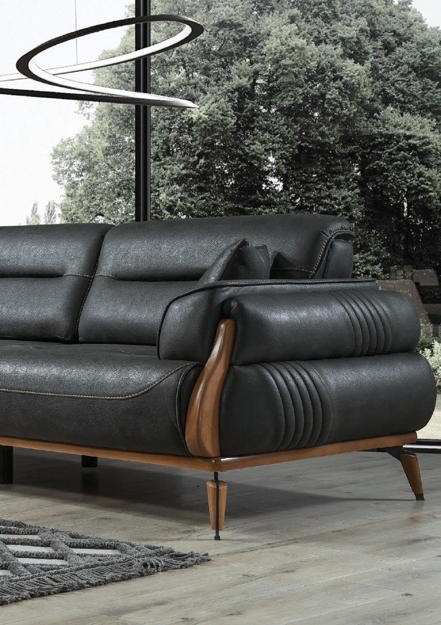 Design 1 Made Wohnzimmer Polster Sofa in 3 Europa JVmoebel Sofa Sofas Teile, Sitzer Dreisitzer Neu, Couch