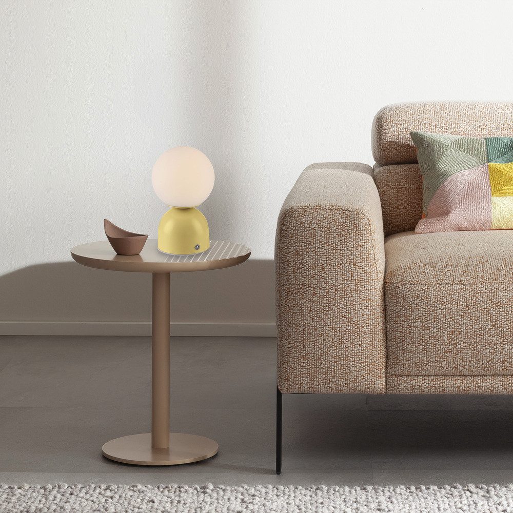 JUST LIGHT LED Tischleuchte LED Tischlampe SW RUDI, Dimmbar, CCT, USB, 1xLE günstig online kaufen