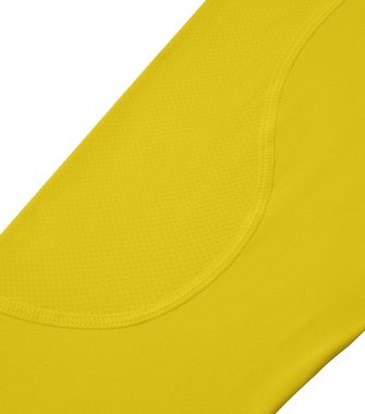 TCA Langarmshirt TCA SuperThermal Kompressionsshirt für Herren und Jungen - Gelb (1-tlg)