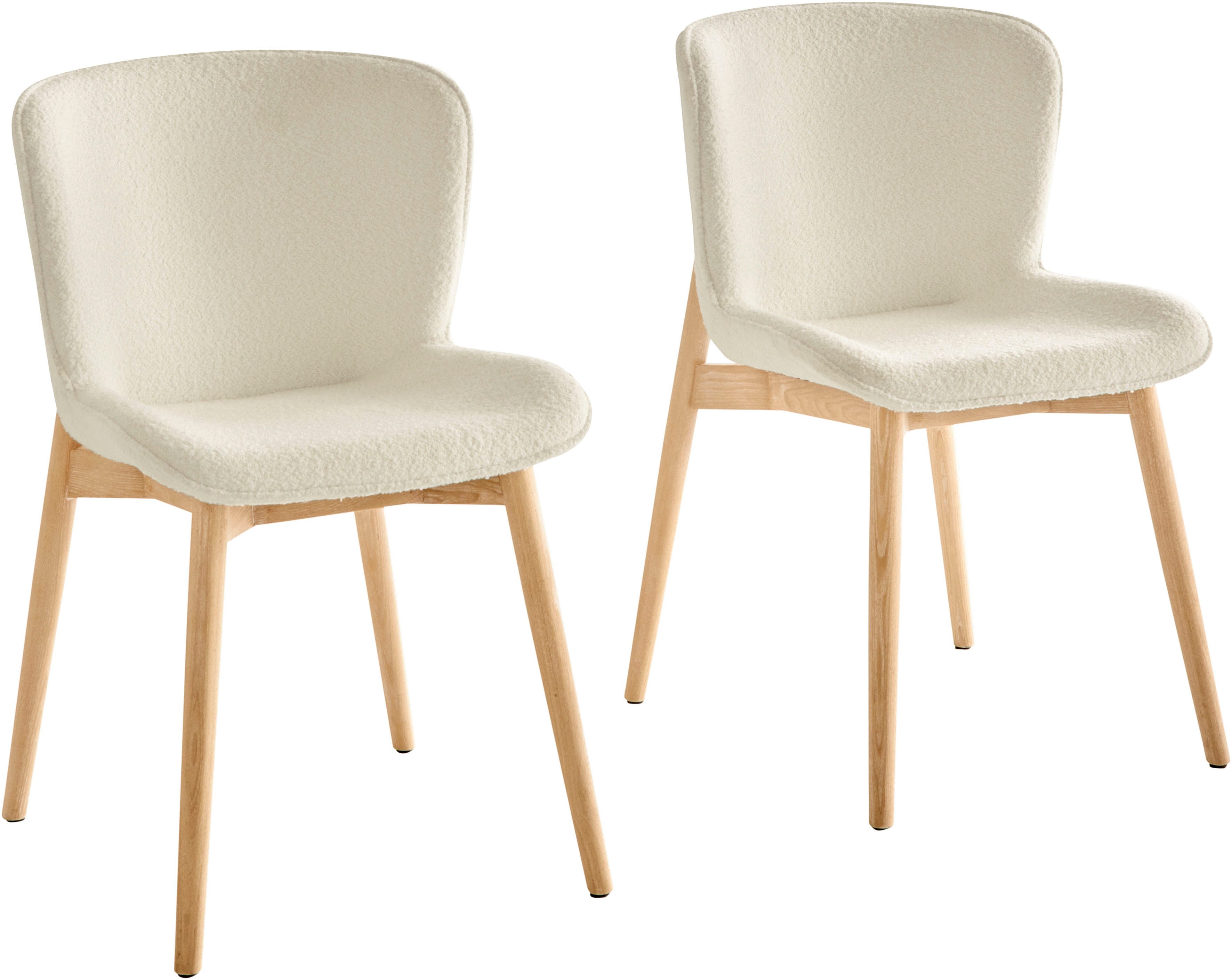 s.Oliver Esszimmerstuhl Kailee (Set, 2 St), weicher Bouclé-Bezug, ergonomis günstig online kaufen