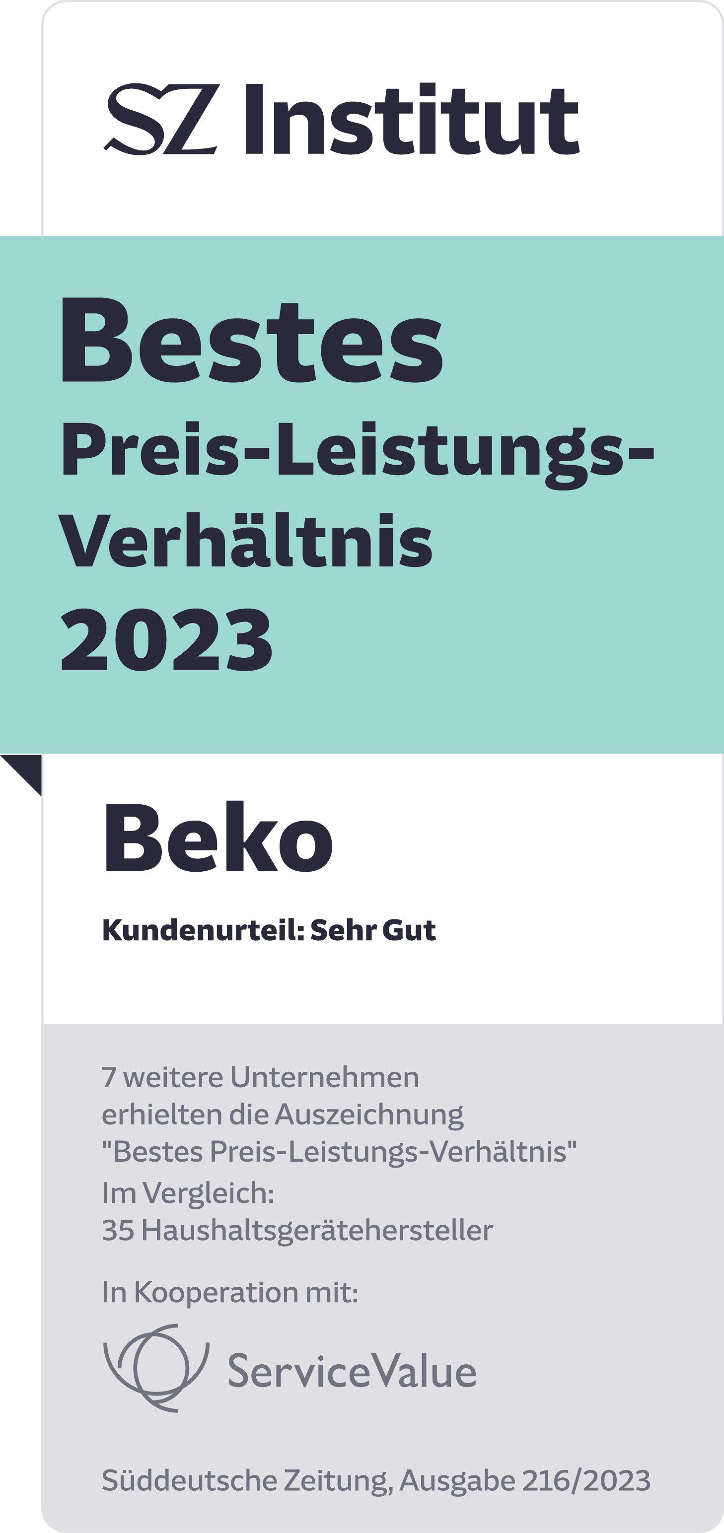 BEKO Einbaukühlschrank BSSA210K4SN, 121,5 cm hoch, 54 cm breit