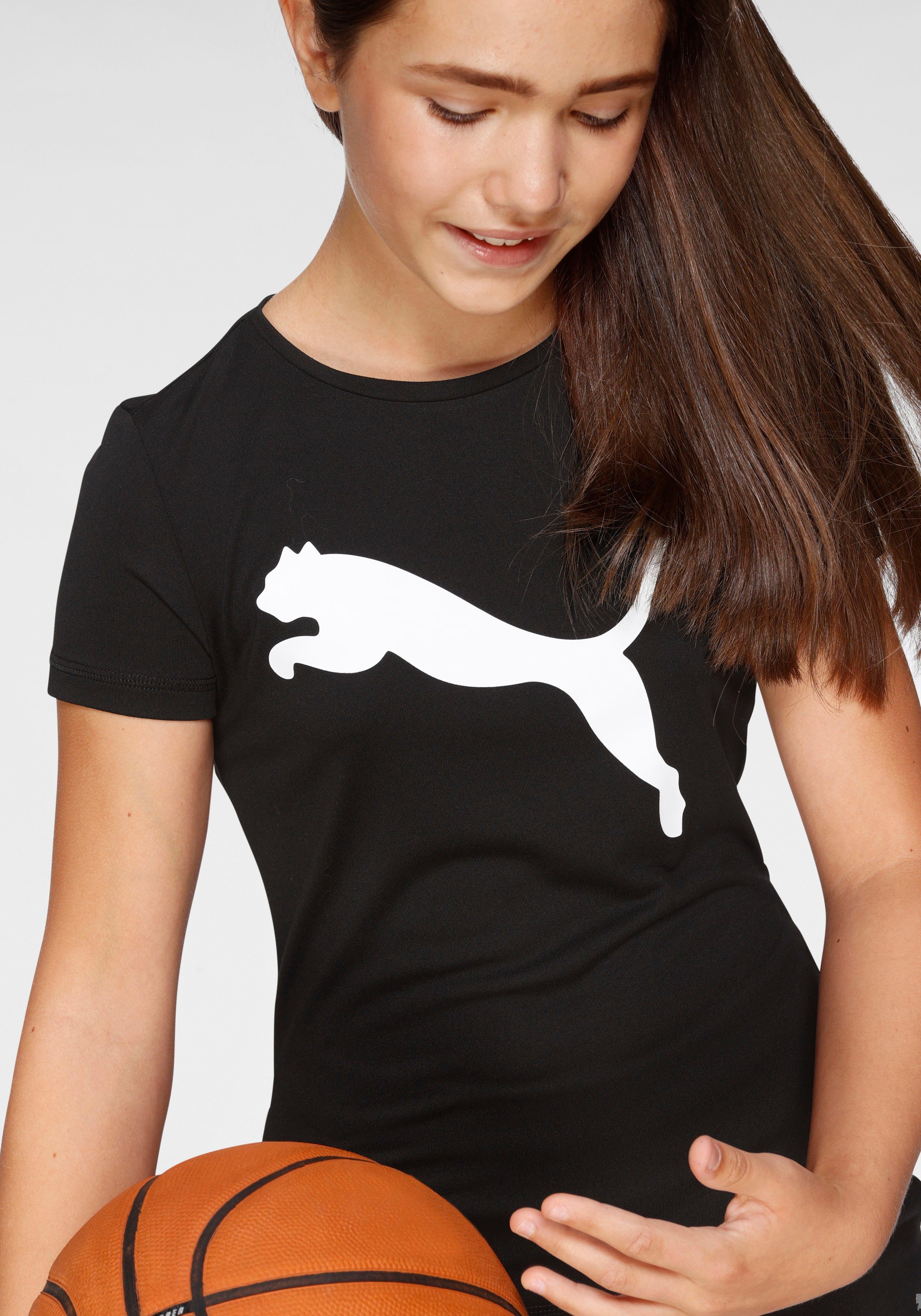 PUMA T-Shirt ACTIVE TEE G für Jugendliche, sportlicher Stil, mit Rundhals-Ausschnitt