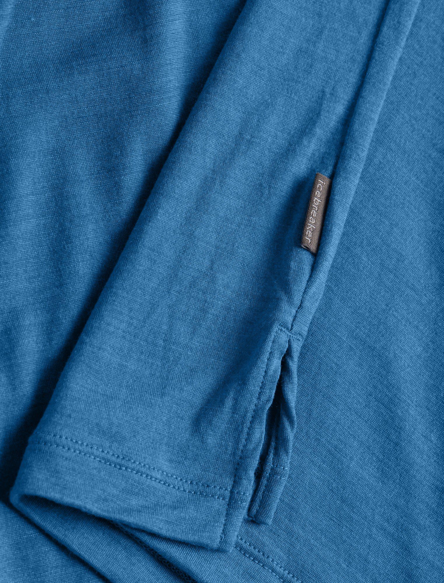 Icebreaker T-Shirt Short-sleeve Tee Ii Icebreaker Azul Sphere Herren M