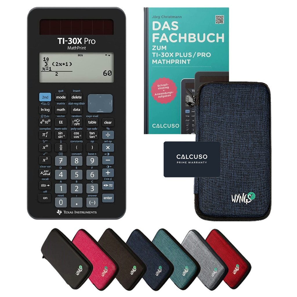 Cogenro Mathprint Texas Instruments Taschenrechner TI-30X Pro MathPrint inkl ...