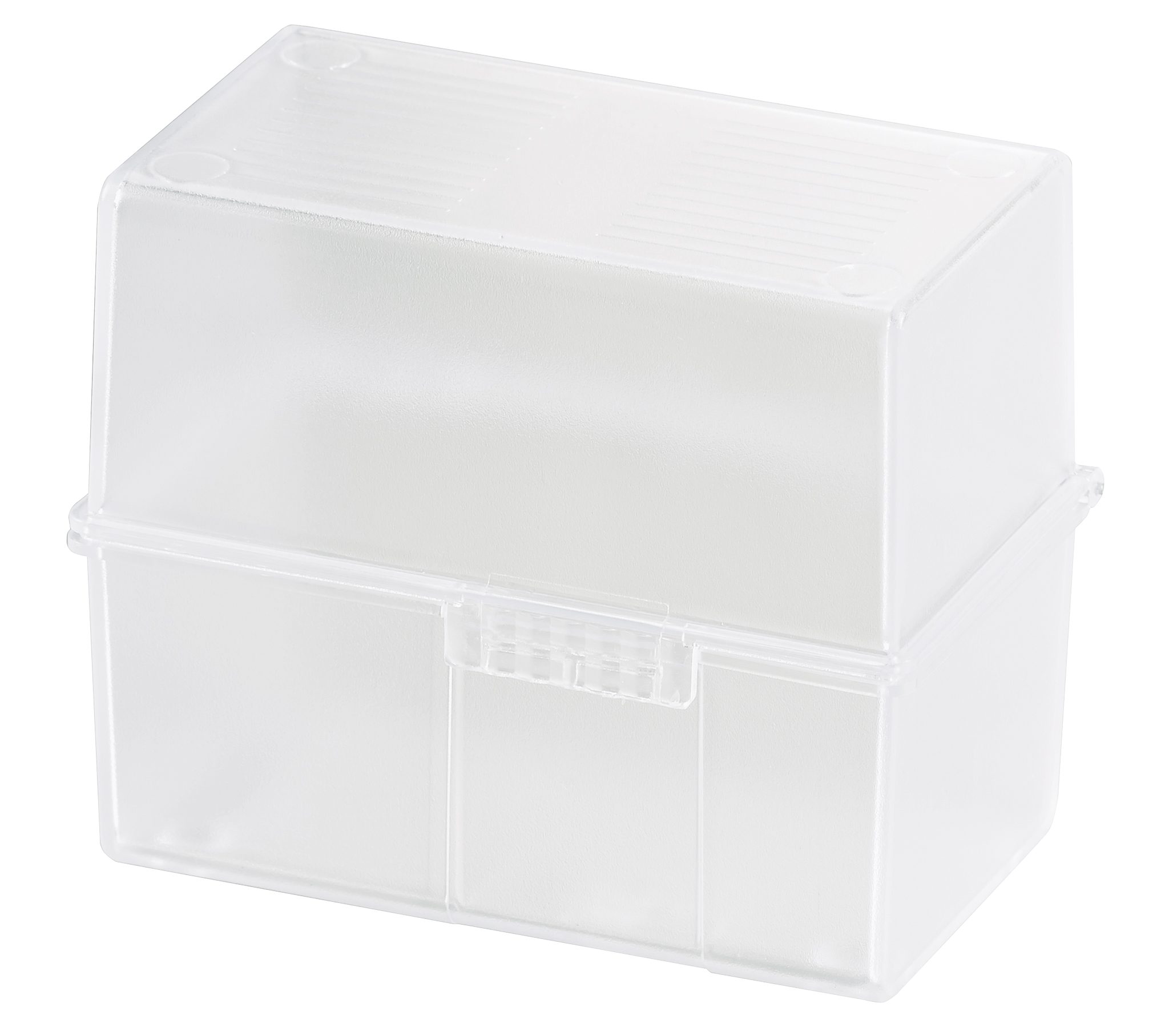 HAN Karteikasten 979-63D 6x Karteibox DIN A8 quer - Transluzent