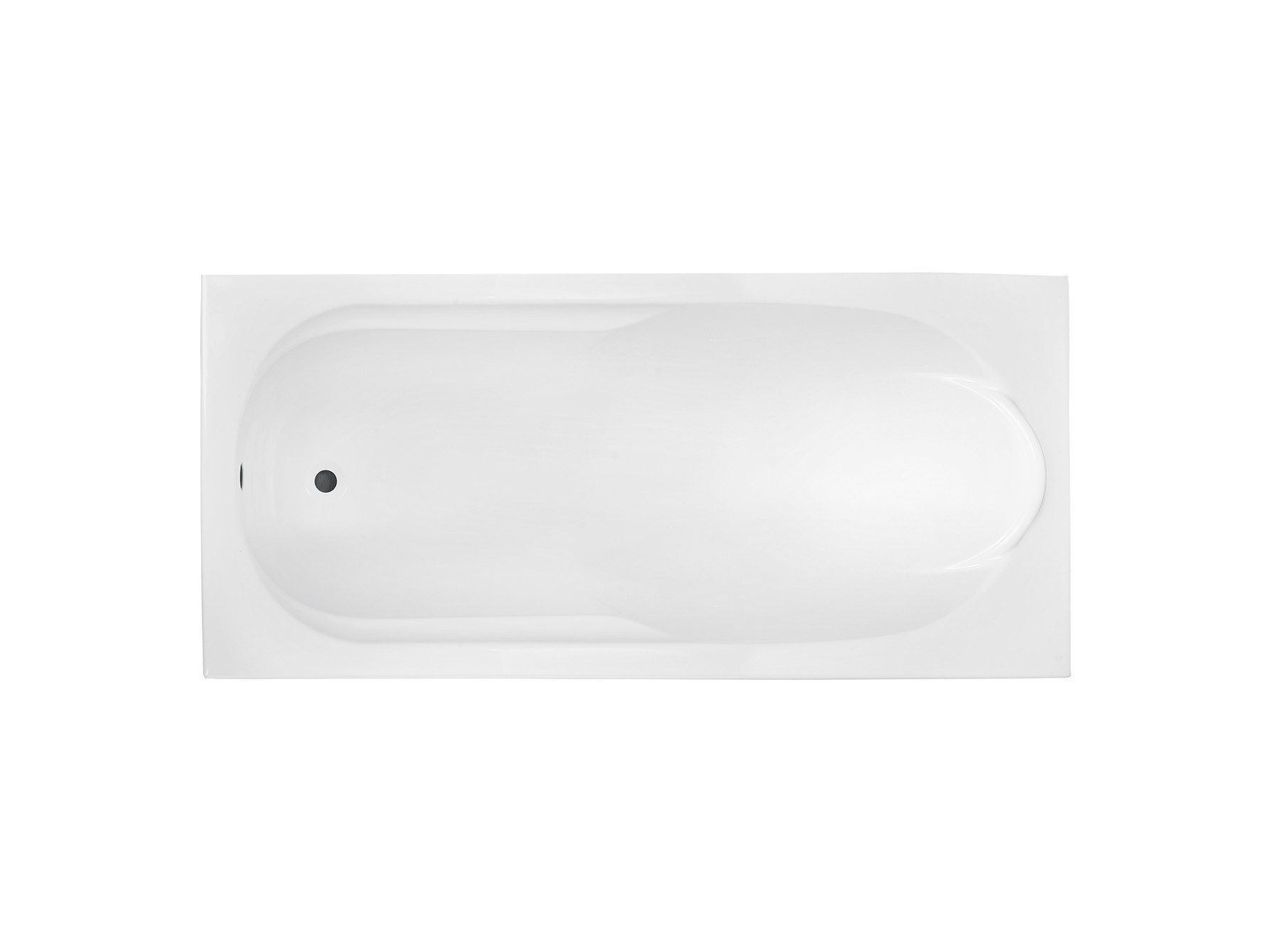 KOLMAN Badewanne Rechteck Bona 150x70, Ablaufgarnitur & Füße GRATIS