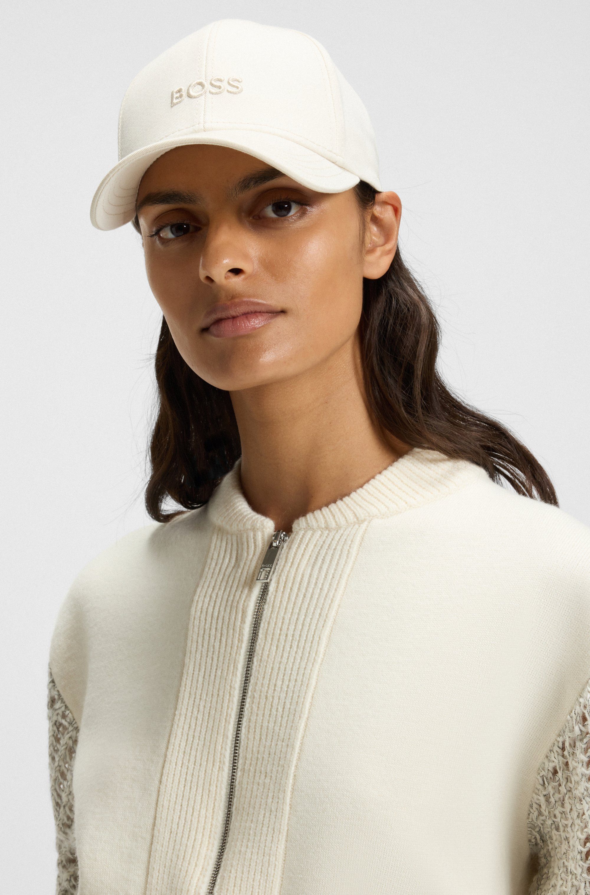 BOSS Baseball Cap Ari mit BOSS Logostickerei Ton in Ton, unisex – Bild 5 von 5