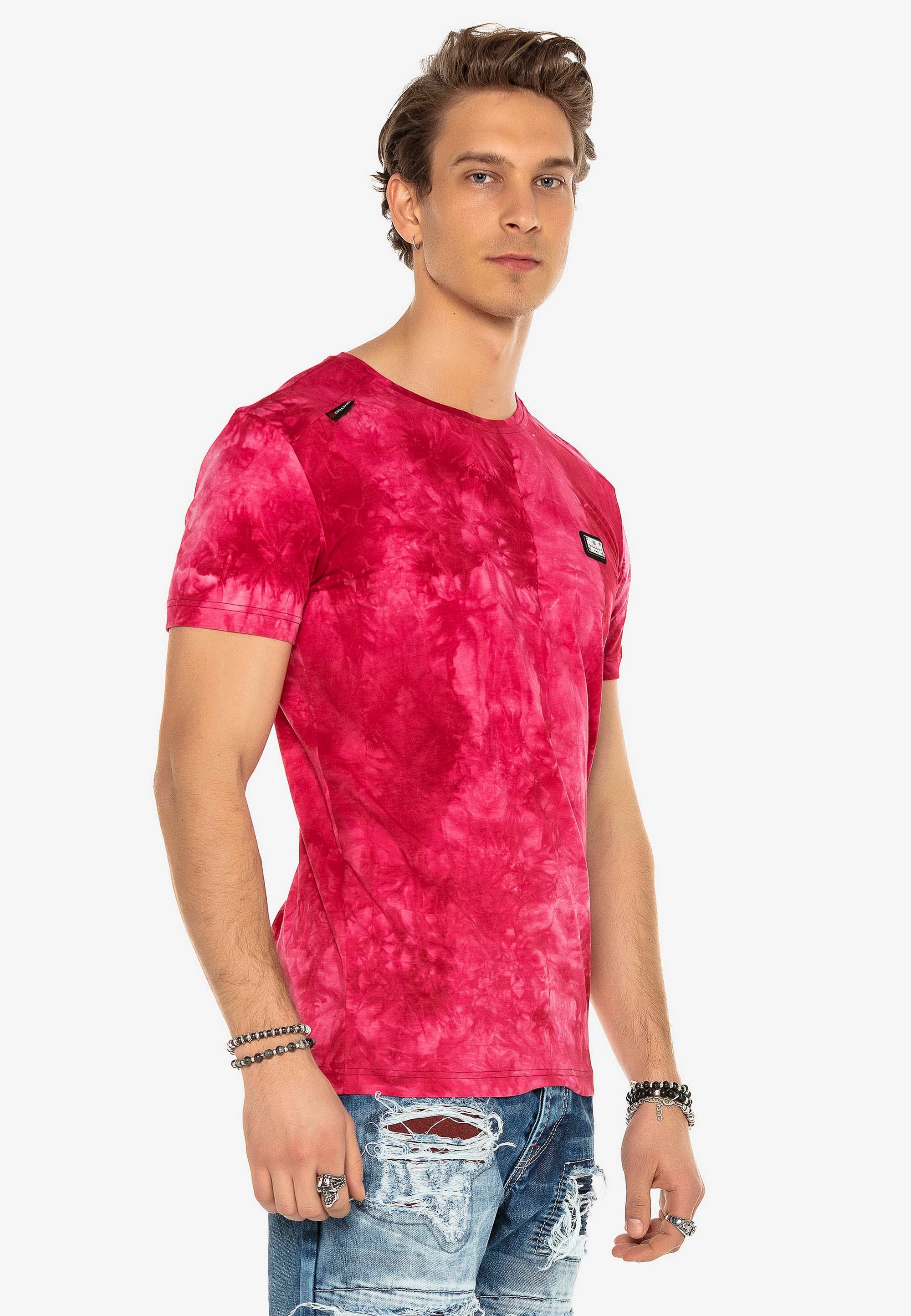 rot in & Baxx T-Shirt Batik-Look Cipo tollem
