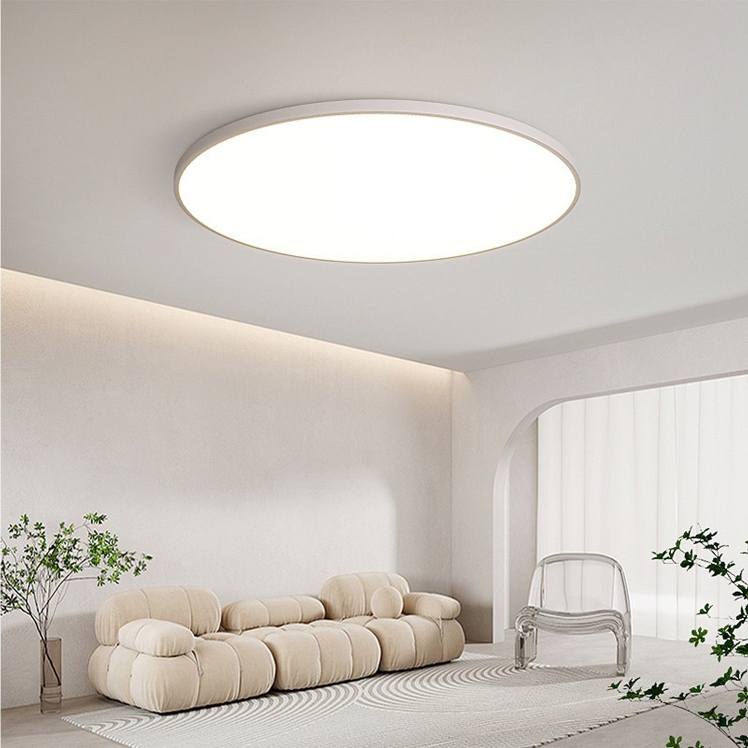 OYLCDI Deckenleuchte LED Deckenlampe 30W Wasserdichte Badezimmer lampe, Küc günstig online kaufen