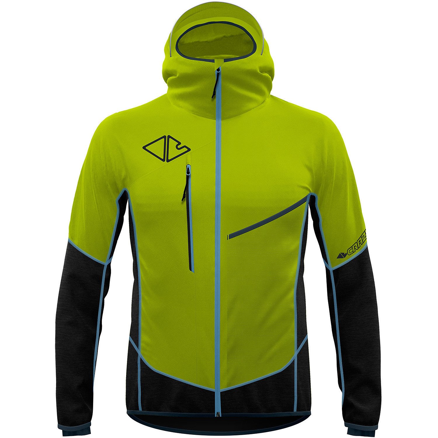 Crazy Idea Funktionsjacke Funktionsjacke M JACKET FLAME