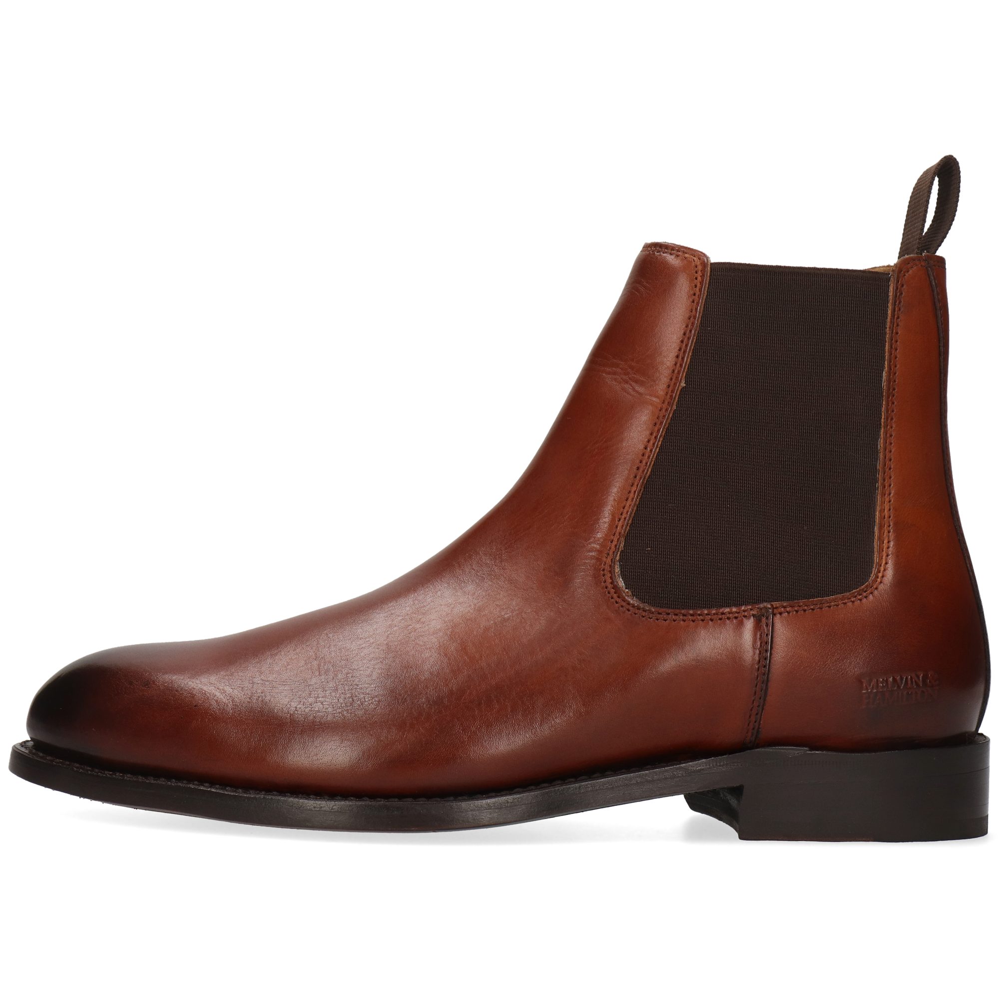 Melvin & Hamilton Benet 5 Leder-Stiefeletten für Herren Stiefelette Flache Absätze, Echtes Leder, Goodyear