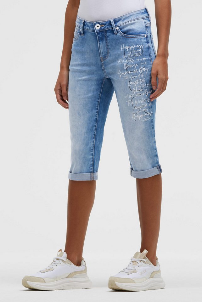 SOCCX Regular-fit-Jeans mit Turn-Up Saum