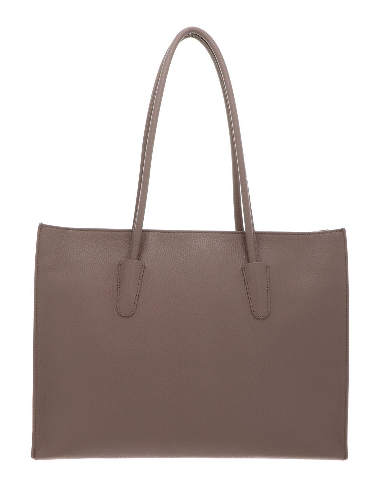 COCCINELLE Shopper Handbag Grained Leather, aus echtem Rindsleder