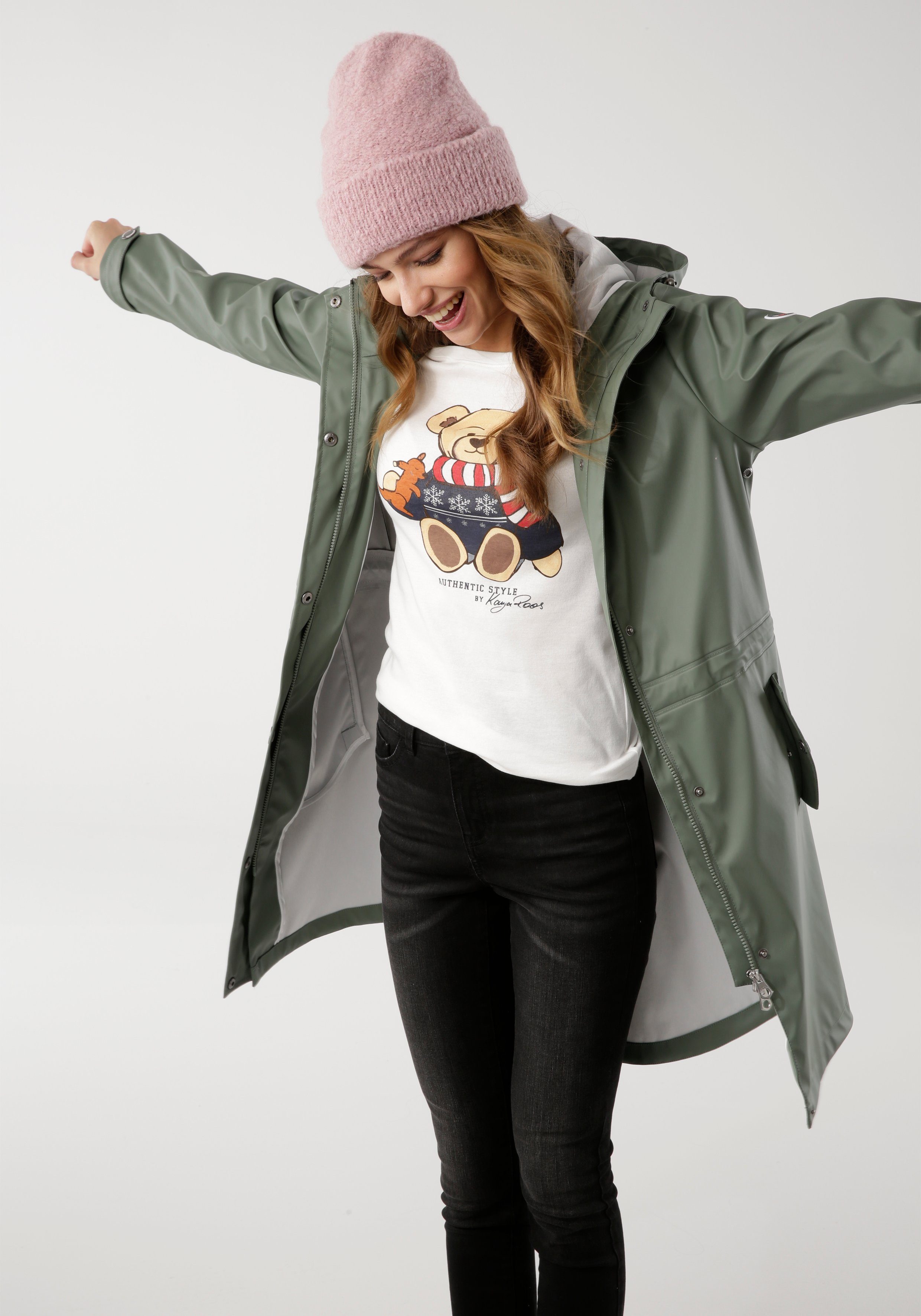 KangaROOS Regenmantel Kordel zur flexiblen Regulierung, günstig online kaufen