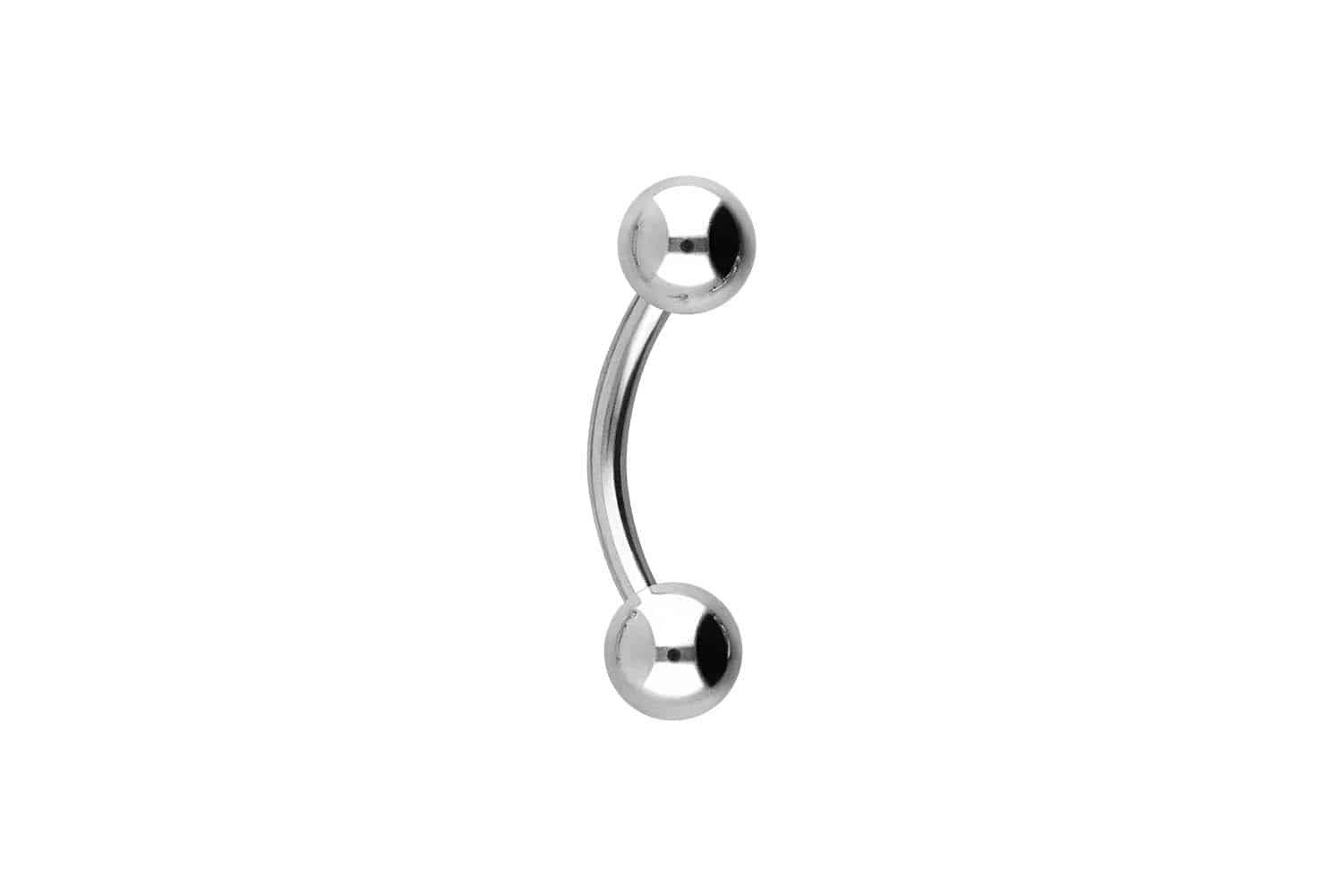 PIERCINGLINE Bauchnabelpiercing Chirurgenstahl Banane (Bananen, 1-tlg)