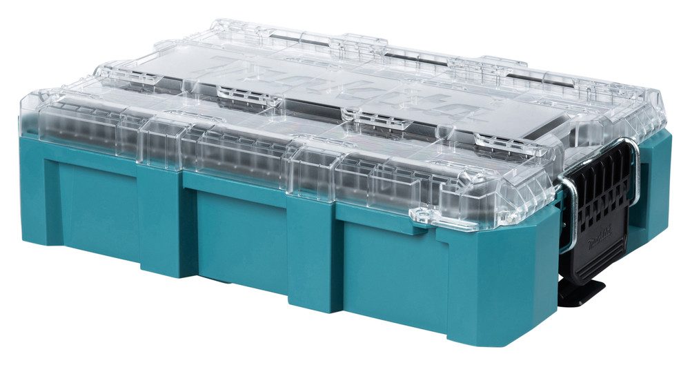 Makita Werkzeugbox MAKTRAK Organizer-Behälter, tief M »P-91045« max. 22,7 kg, 18,41L, 11, Effizientes Be- und Entladen mit dem MAKTRAK Koffer Sortiment