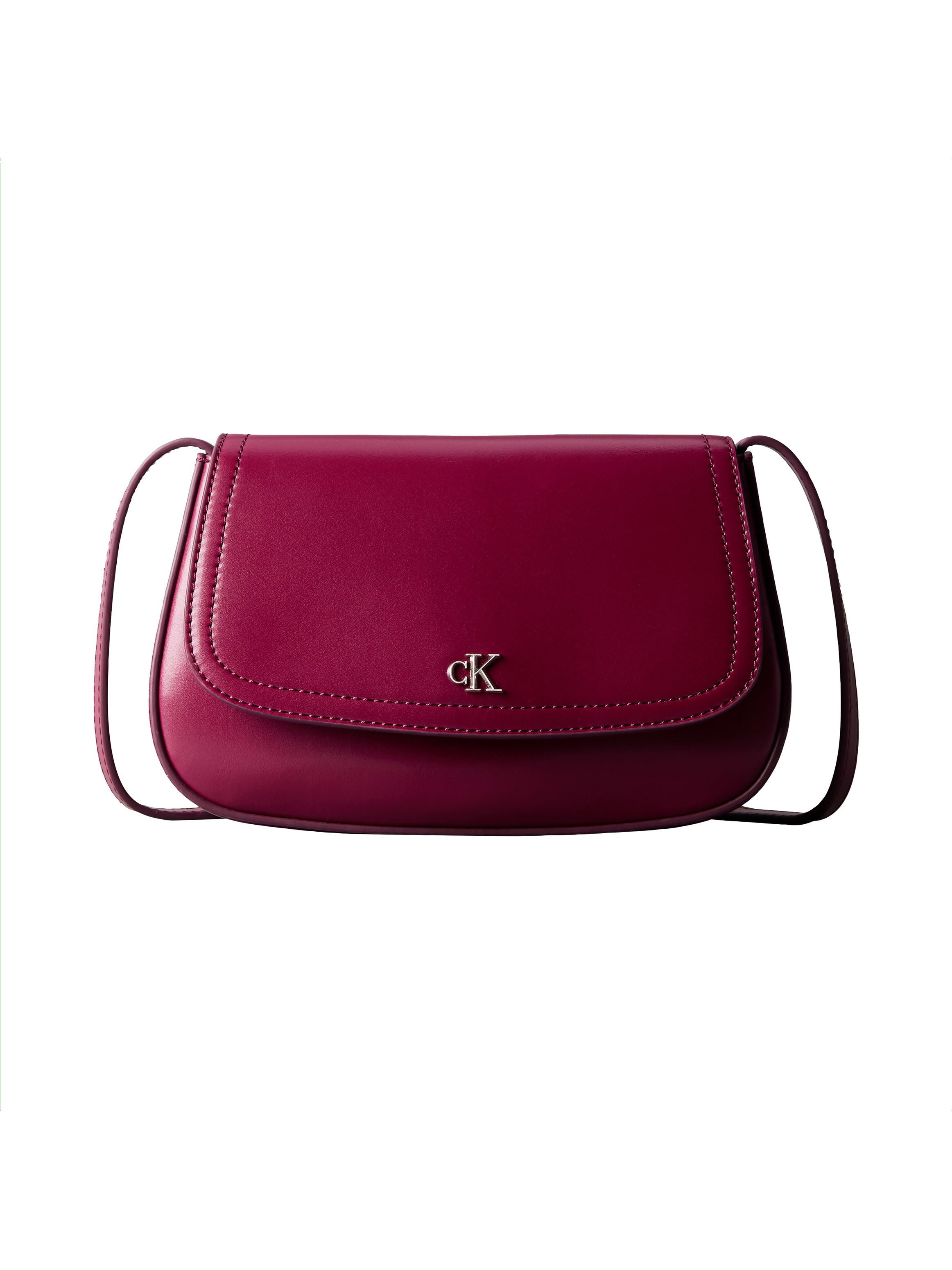 Calvin Klein Umhängetasche CK FLAP CAMERA BAG, Damen Schultertasche, Abendtasche mit CK-Logo