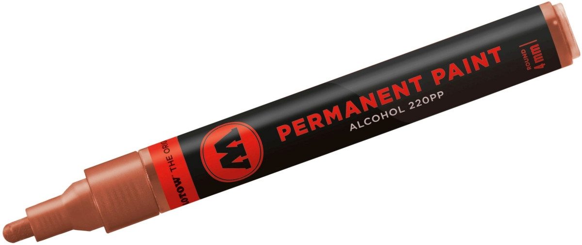 MOLOTOW Permanentmarker Marker 220PP nachfüllbar 4mm kupfer