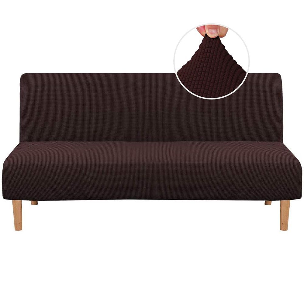 FOUORTUNATE-BEE Sofahusse Sofabezug für armloses Sofa, Modern Sofaüberwurf günstig online kaufen