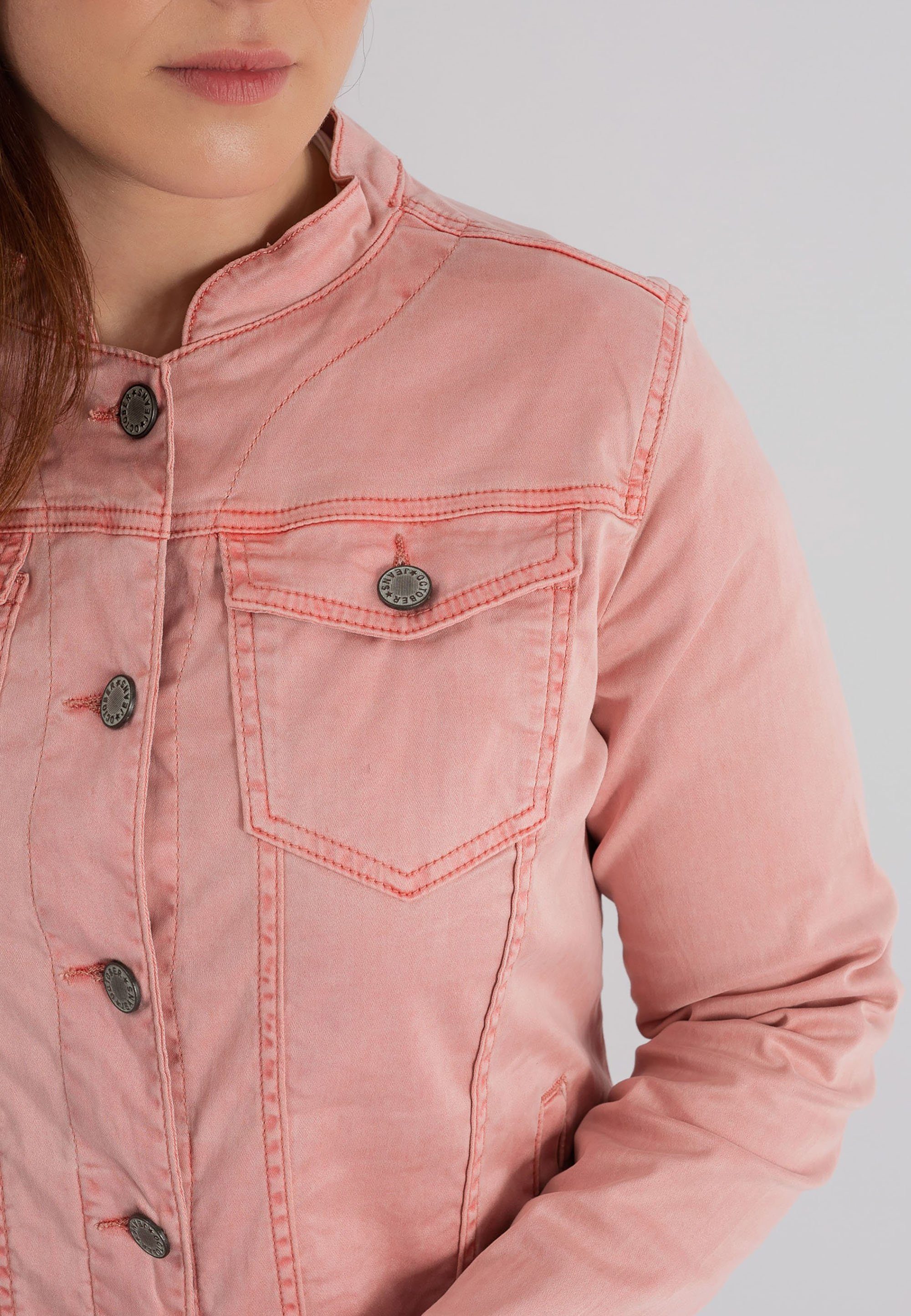 Jeansjacke October leichter mit Waschung