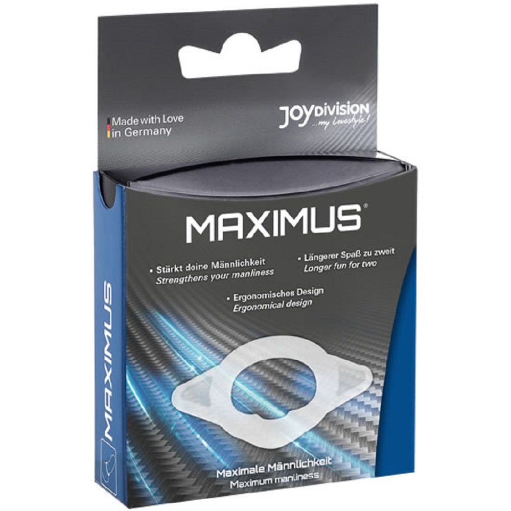 JOYDIVISION Penisring MAXIMUS, Größe S, Potenz-Ring für eine maximale Erektion | Penisringe