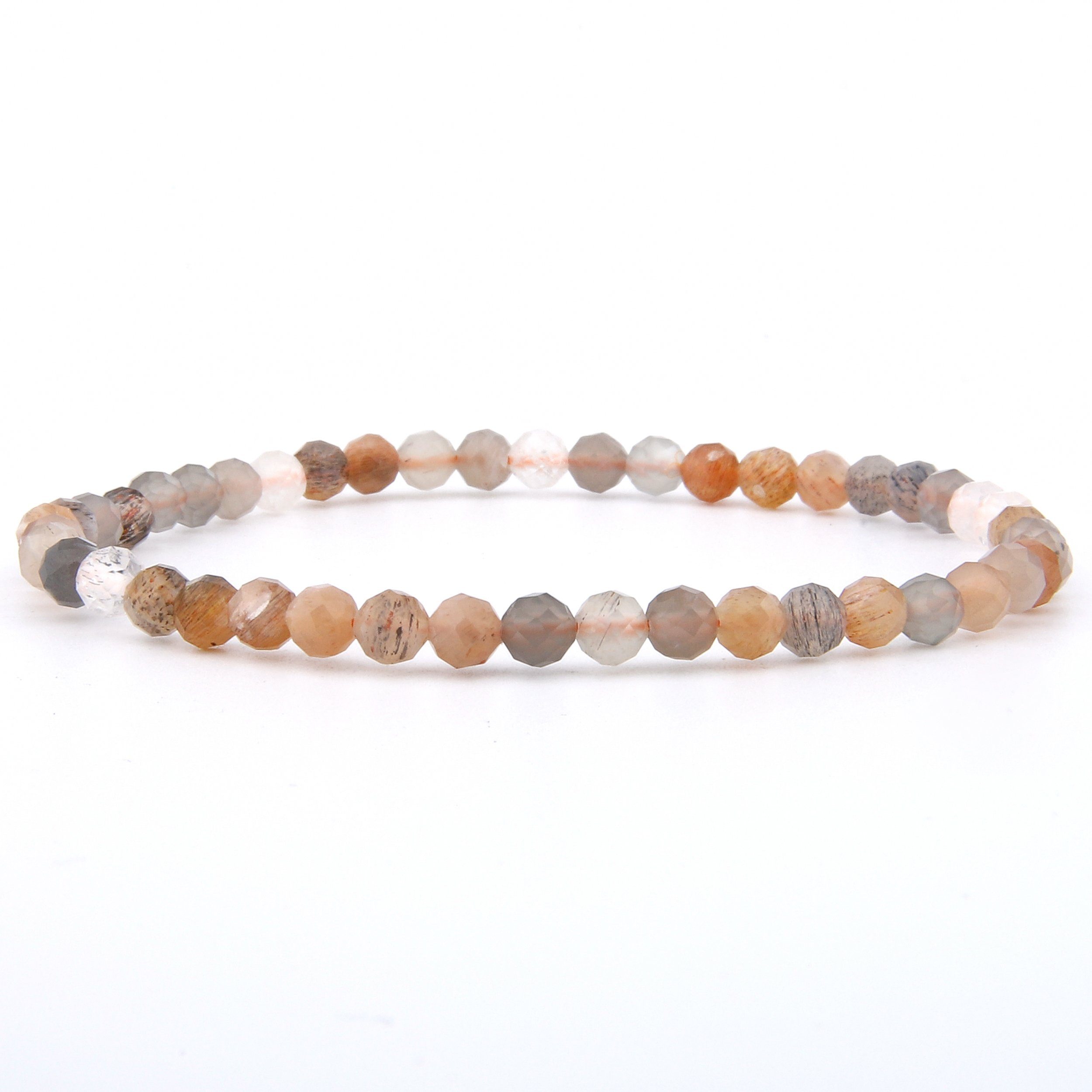 Vascavi Armband facettiert Mondstein Edelstein, Made günstig online kaufen