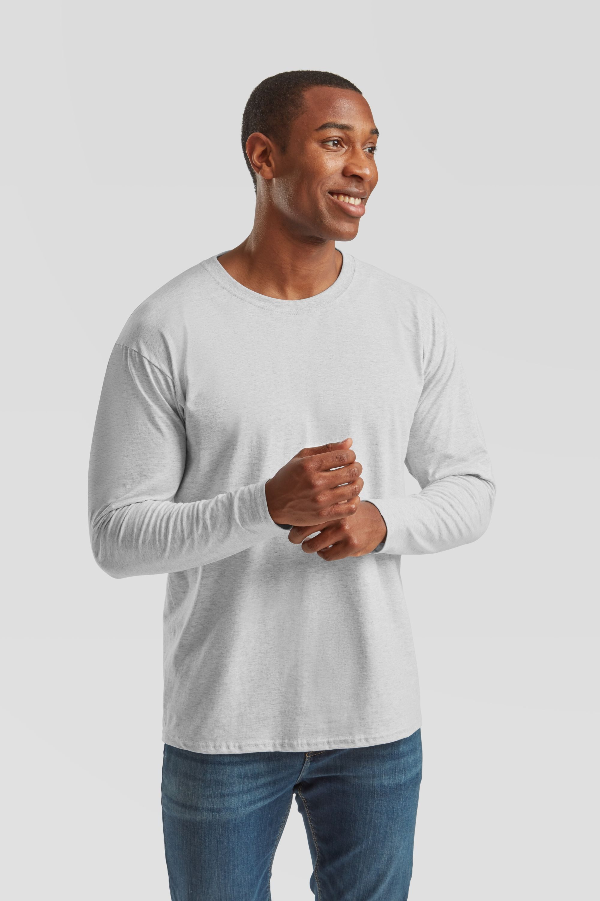 Fruit of the Loom Longsleeve Fruit of the Loom Valueweight Long Sleeve T – Bild 3 von 5