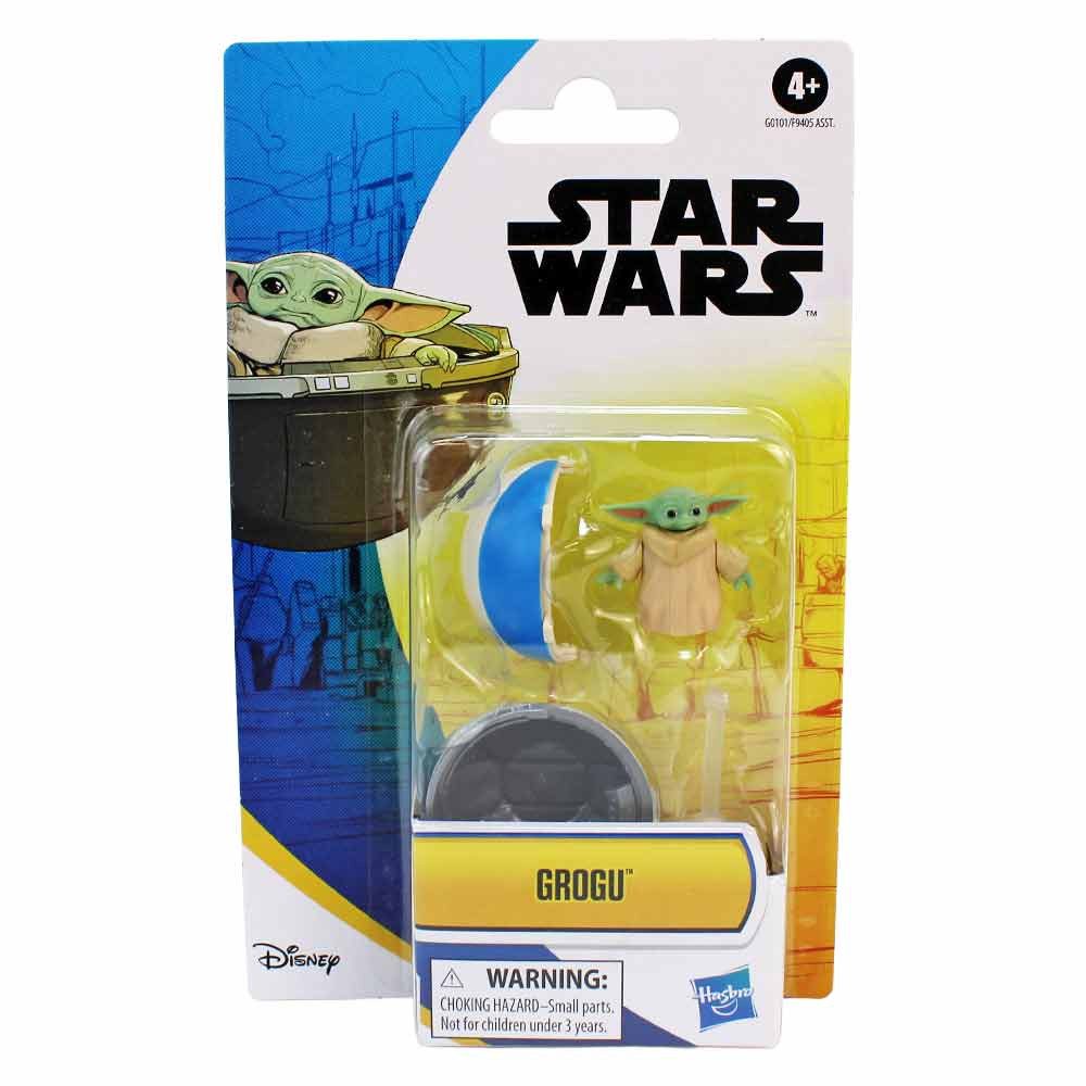 Hasbro Actionfigur Star Wars Grogu Mini Figur mit Stand, (1-tlg)