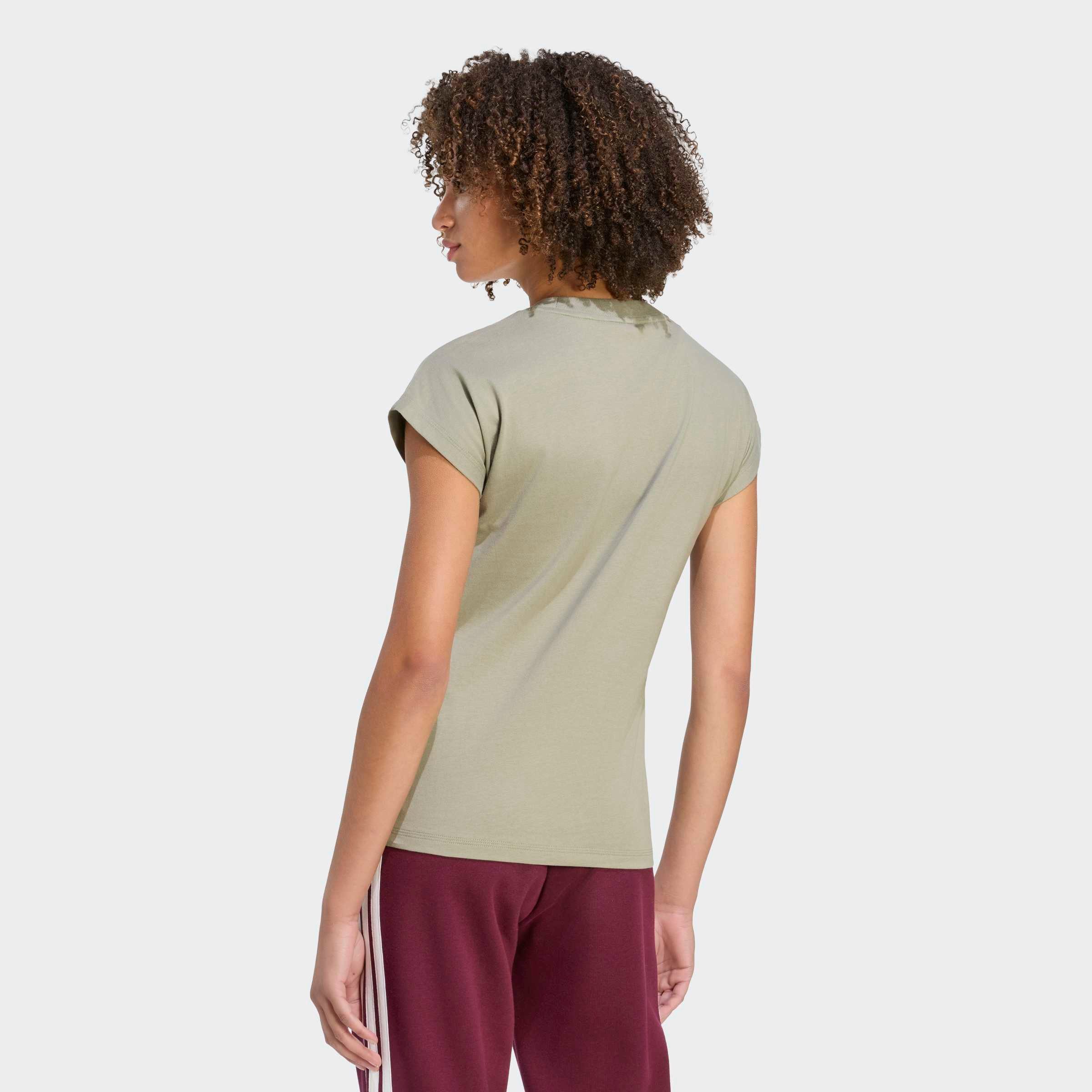 adidas Sportswear T-Shirt W LIN SJ T sportlicher Stil, Kurzarm, ohne Verschluss, aus Baumwolle
