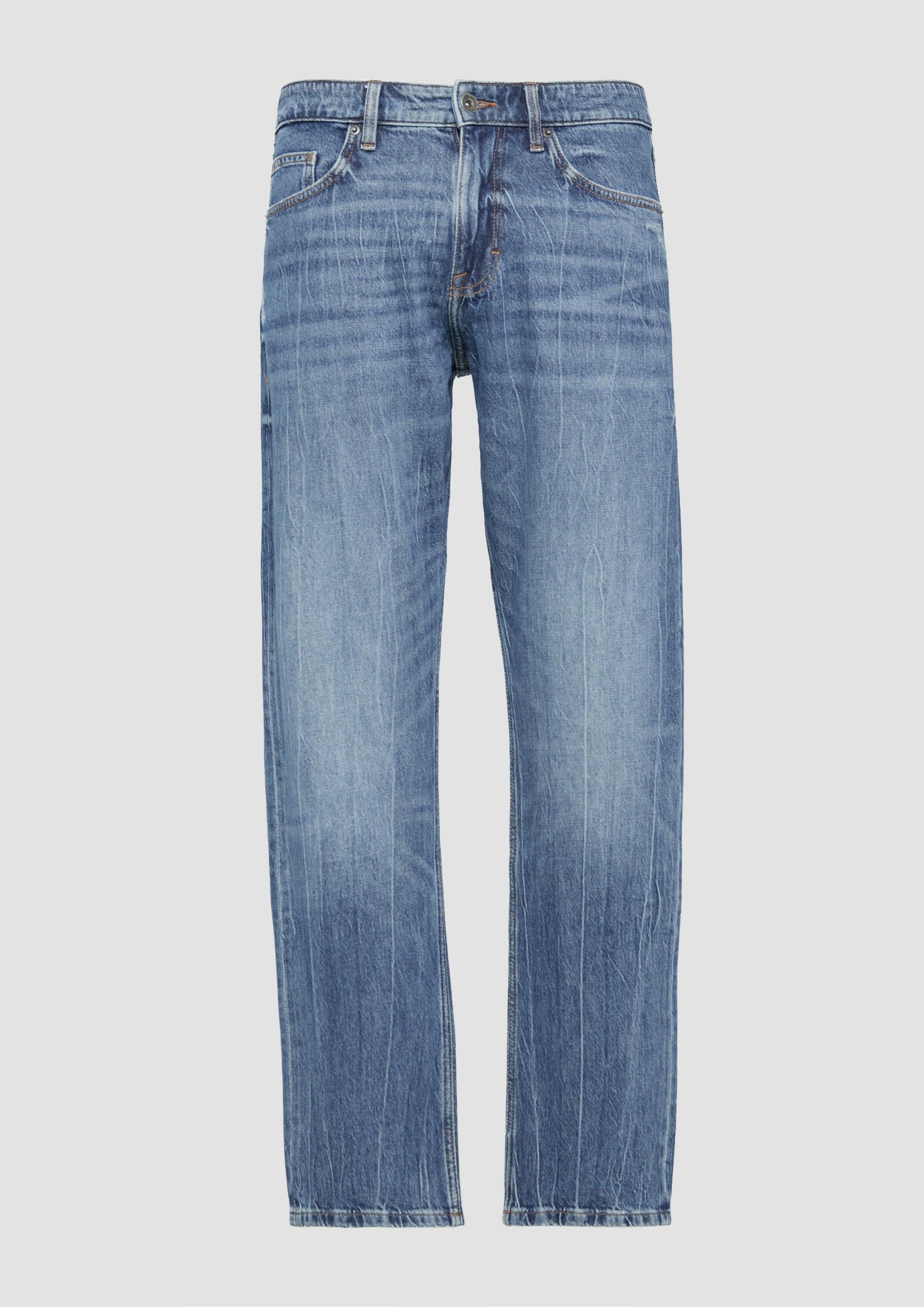 QS Regular-fit-Jeans Jeans-Hose PETE Jeans Pete / Regular Fit / Mid Rise / Straight Leg