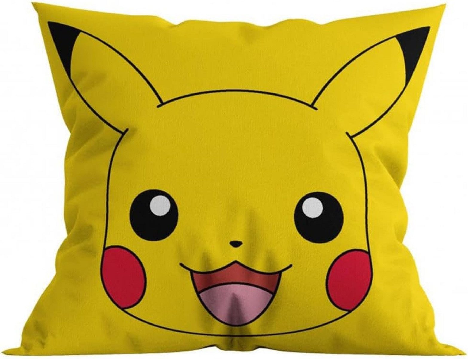 POKÉMON Dekokissen Kuschelkissen 40 x 40 cm aus Polyester