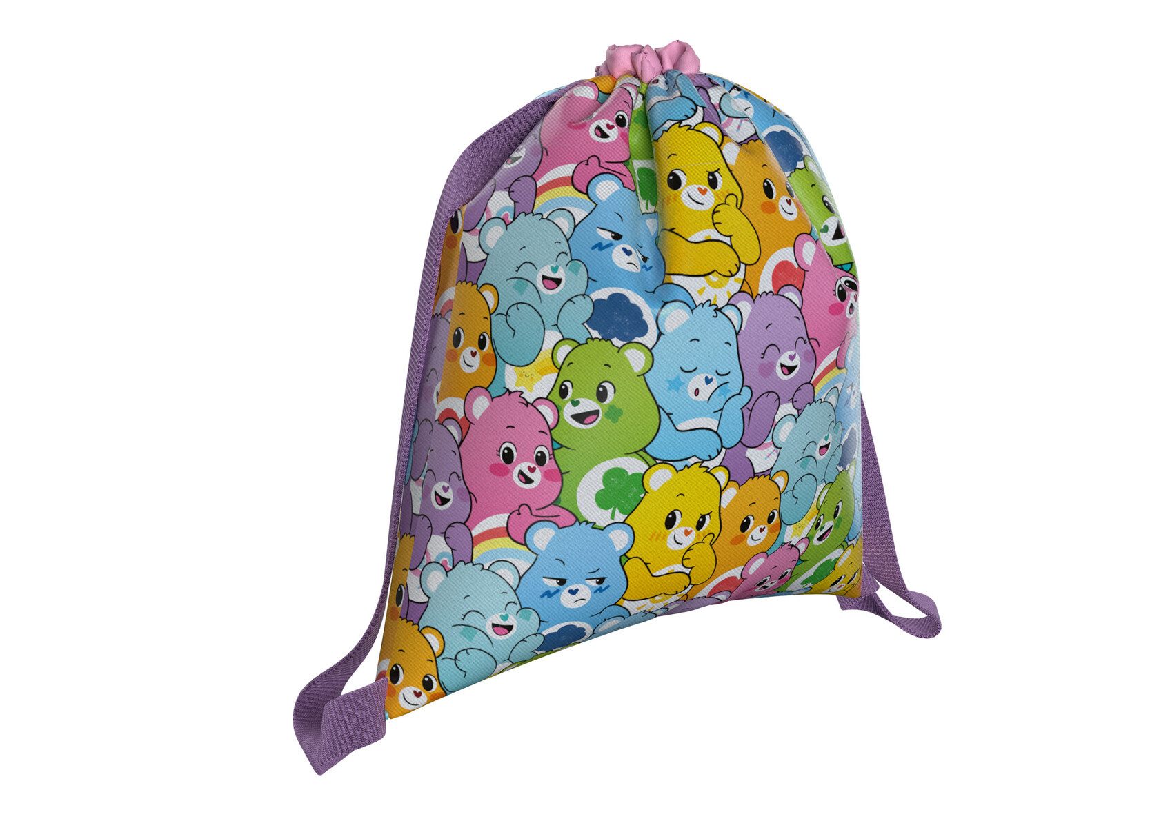 Glücksbärchis Turnbeutel 35 × 30 cm Sportbeutel Kinder mit Kordelzug