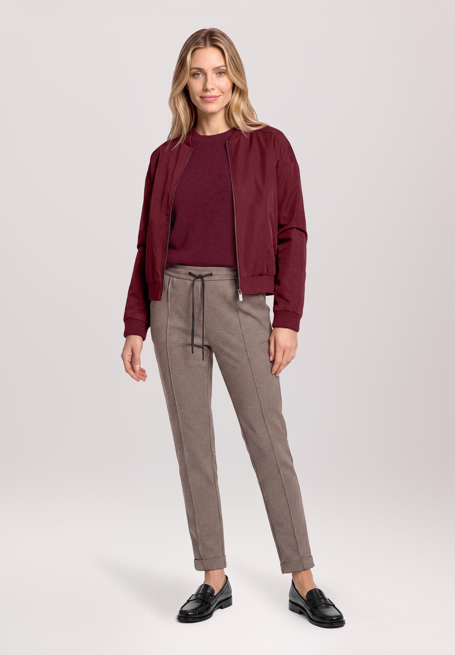 Betty&Co Bundfaltenhose Damen mit Bügelfalte