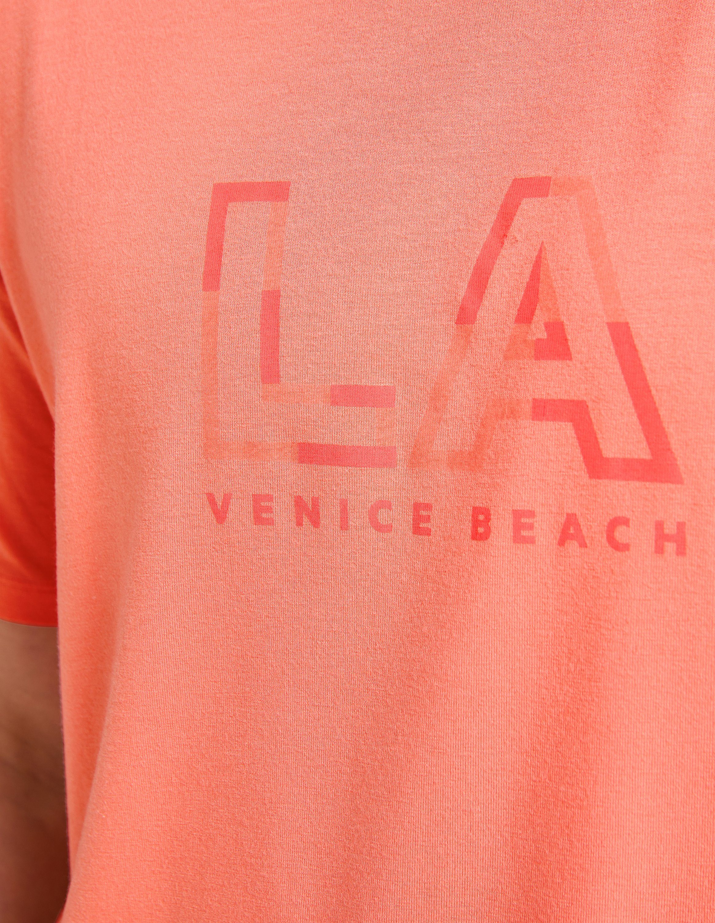 Men T-Shirt Beach red T-Shirt VB BRETT salmon Venice