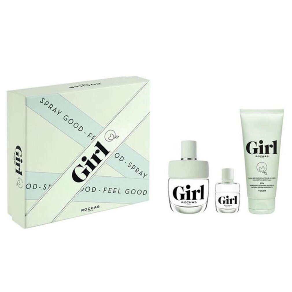 Rochas Duft-Set Girl Eau De Toilette Spray 100ml Set 3 Parti
