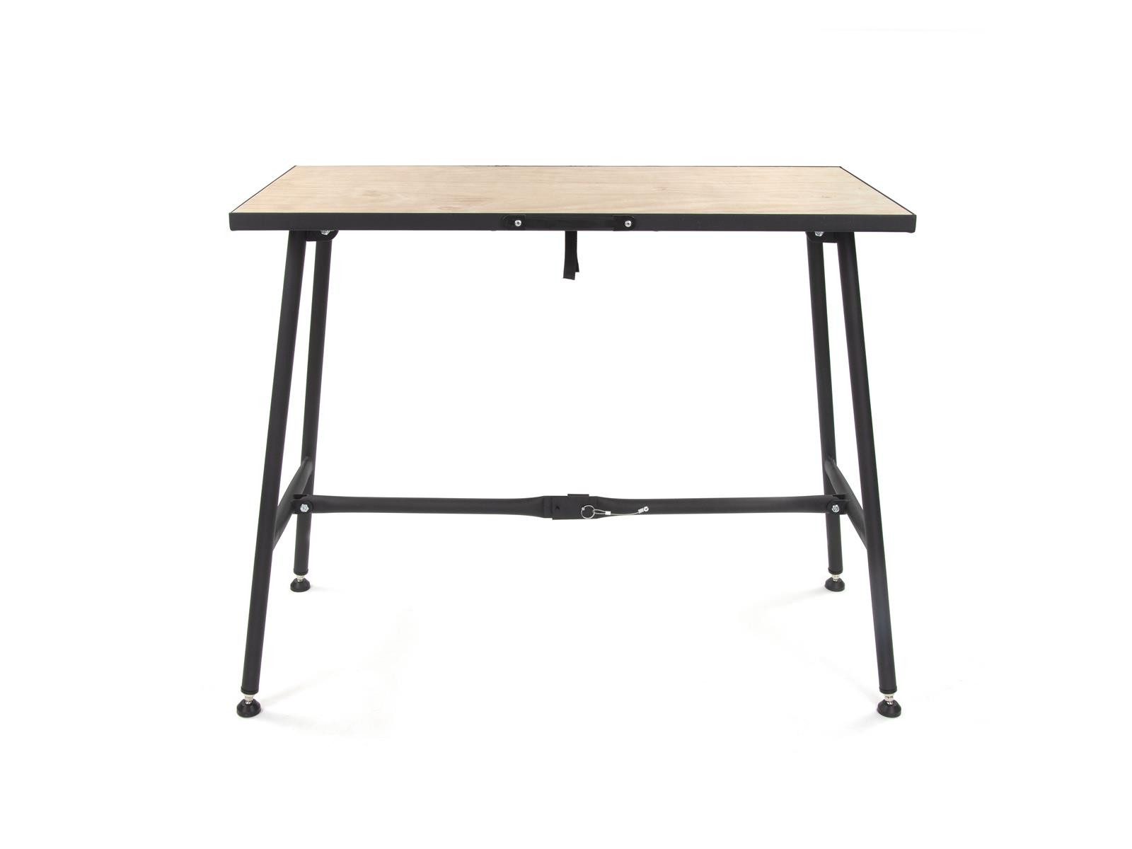 rikta Werkbank Klapp-Werkbank 100x50x85 cm, 200 kg Tragkraft, klappbar, (Set), Klappbare Werkbank mit 25 mm Sperrholzplatte – belastbar bis 200 kg