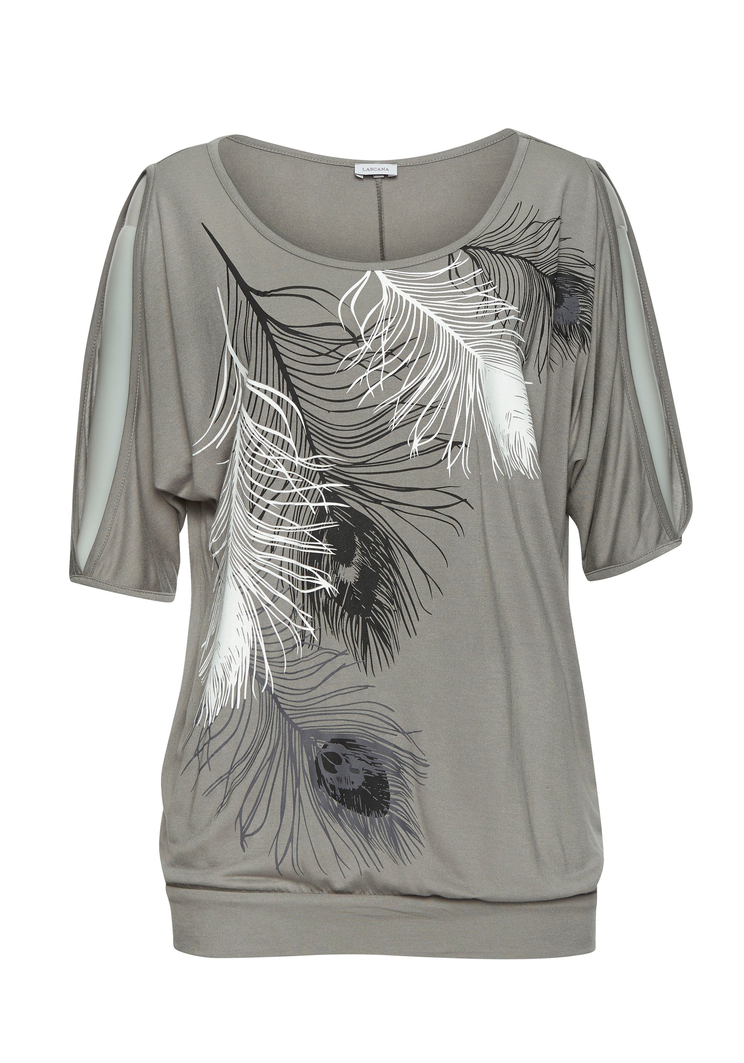 LASCANA Strandshirt mit Schlitzen an den günstig online kaufen