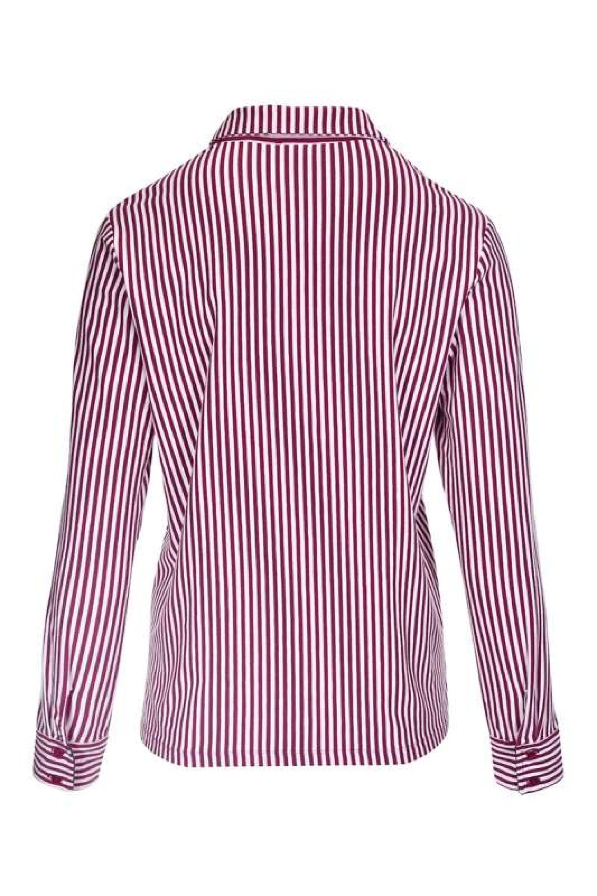 Kenny S. Klassische Bluse JERSEYBL. STREIFEN