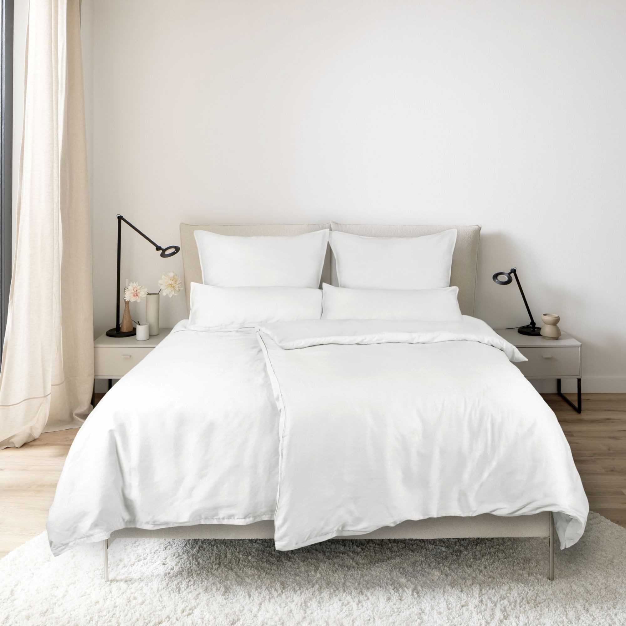 SCHÖNER WOHNEN-Kollektion Bettwäsche PLAIN Satin Bettwäsche, Baumwolle, 1 t günstig online kaufen