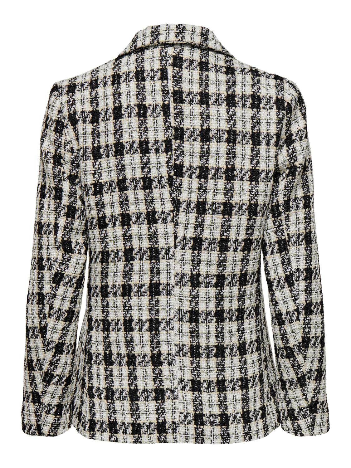 JACQUELINE de YONG Jackenblazer Blazer lang mit steigendem Revers Knopfleis günstig online kaufen