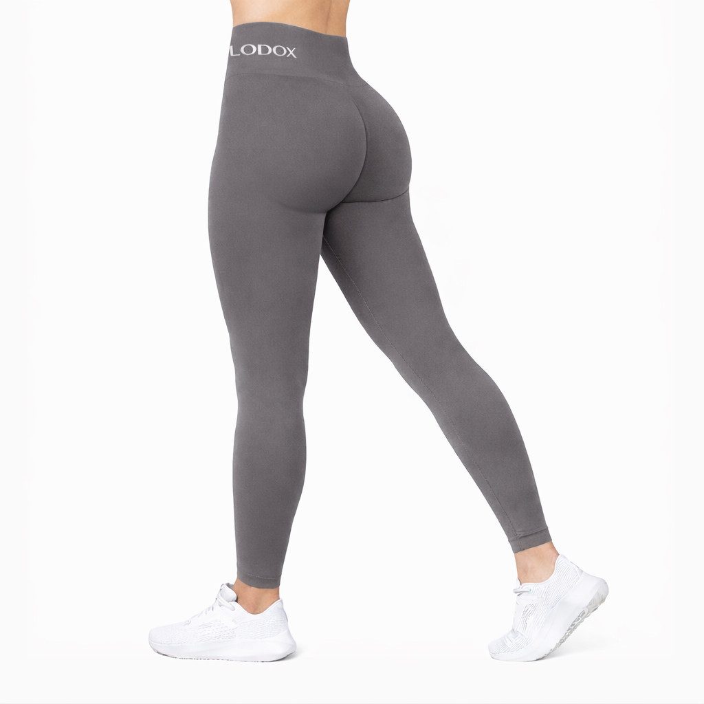 Smilodox Leggings Azura, Push Up Booy Fitnessleggings mit Schriftzug Sport günstig online kaufen